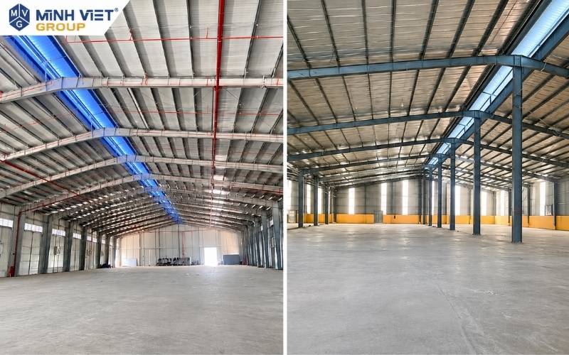 Kho xưởng khu vực Phú Minh và Trại Gà